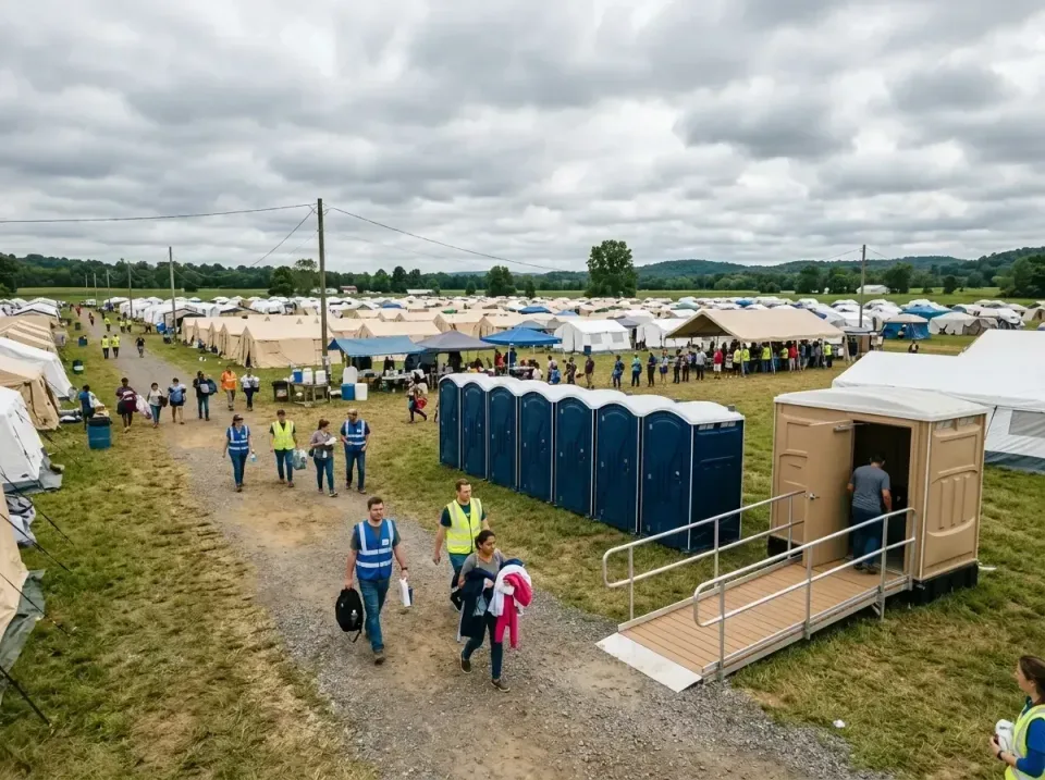 disaster-relief-camp-restrooms-010 — frequently asked questions, Dumpster & Portable Bathrooms Rental in Warm Mineral Spring…